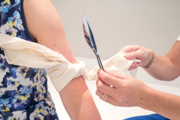 How to help someone who has been stabbed or is seriously bleeding