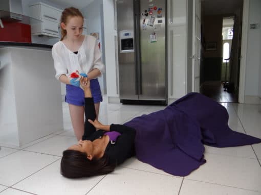 How to help someone who has been stabbed or is seriously bleeding