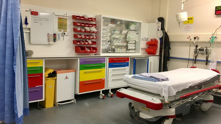 Emergency department Trauma and Resuscitation room