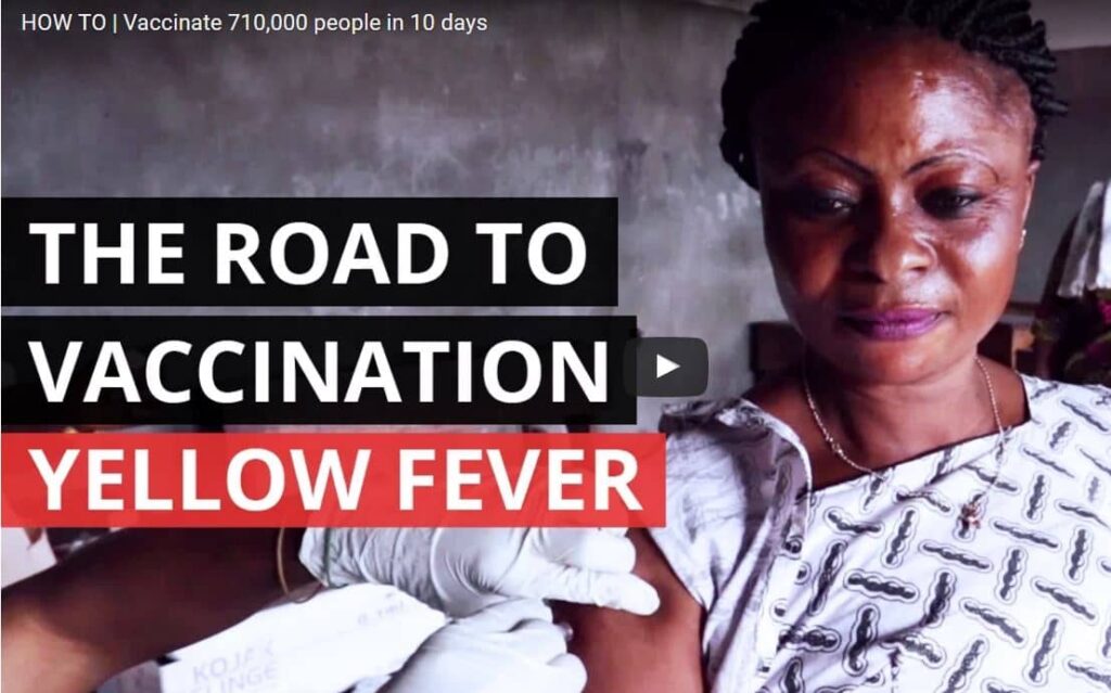 The road to vaccination - yellow fever featured image